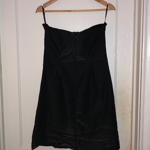 No label strapless LBD. Fully lined. Small. - Picture 2 of 6